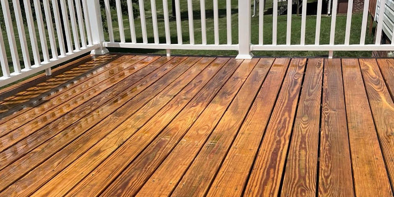 Deck Staining in Advance, North Carolina