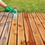 Restaining a Deck
