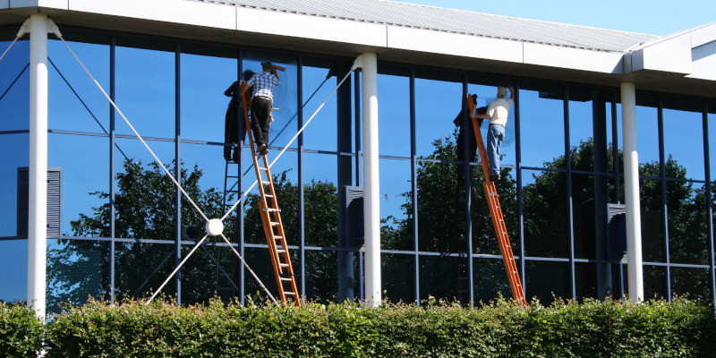 Commercial Exterior Cleaning in Advance, North Carolina