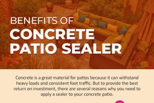 What Are the Benefits of Concrete Patio Sealer?