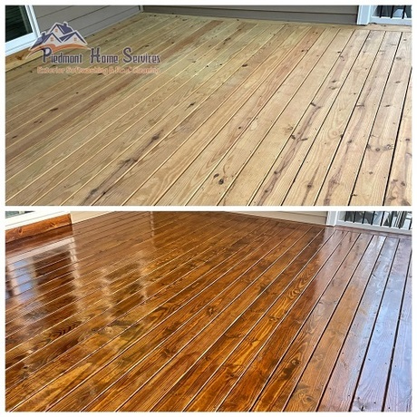 Deck Staining